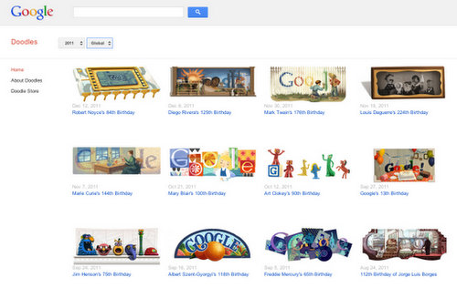 Google mejora su página de Doodles